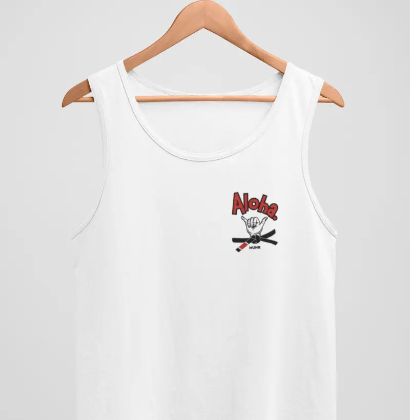TankTop Aloha Black Belt
