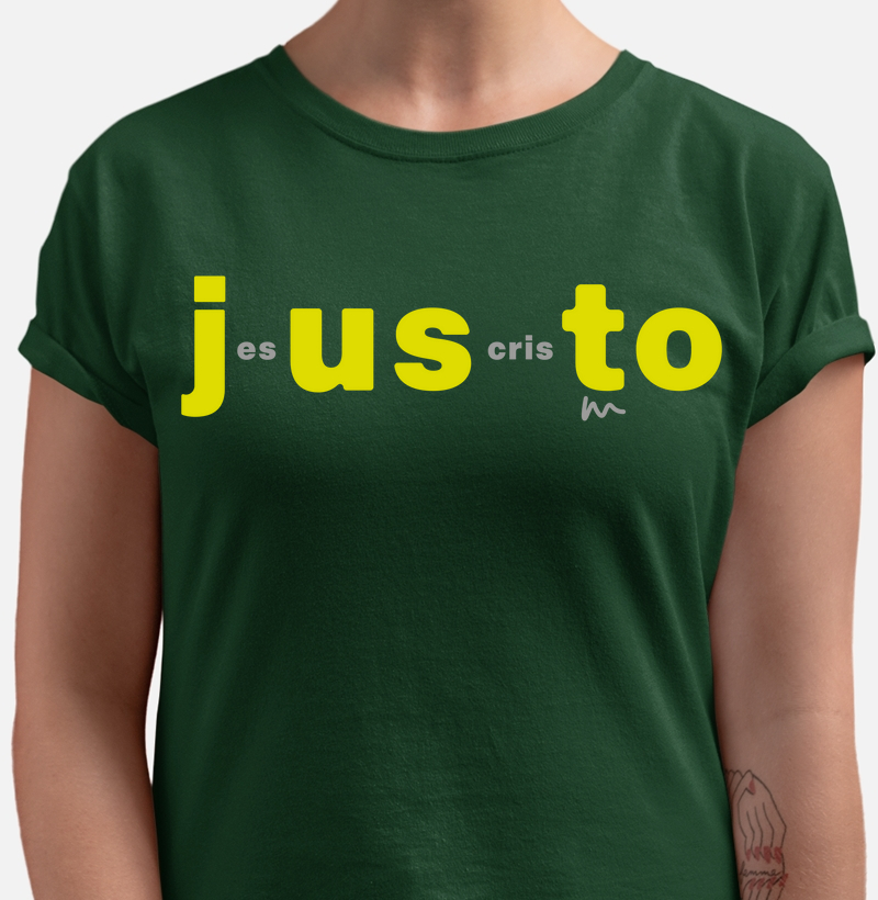 Camiseta e babylook 'Justo'