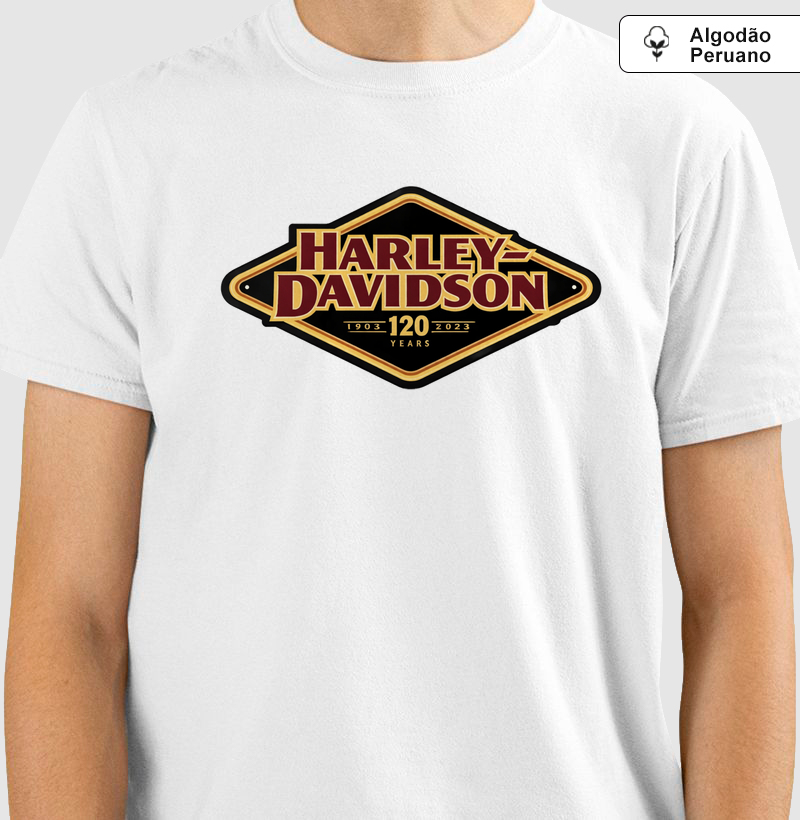 Camiseta Biker 120 anos HD