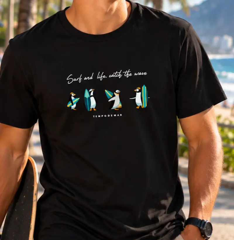 Pinguins - Camiseta