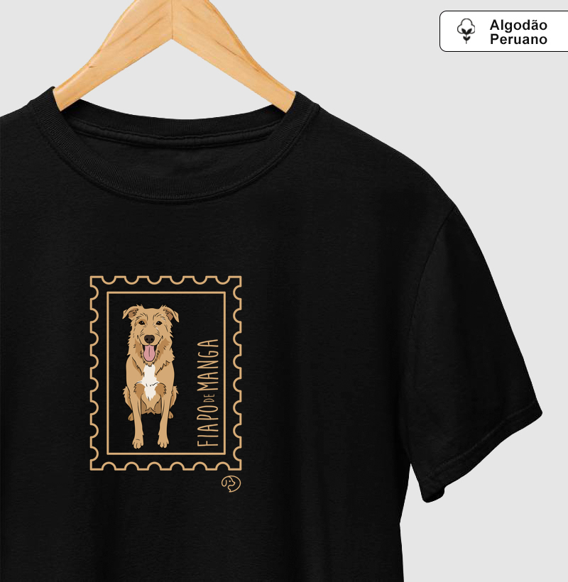 Selo Fiapo de Manga - Camiseta Algodão Peruano
