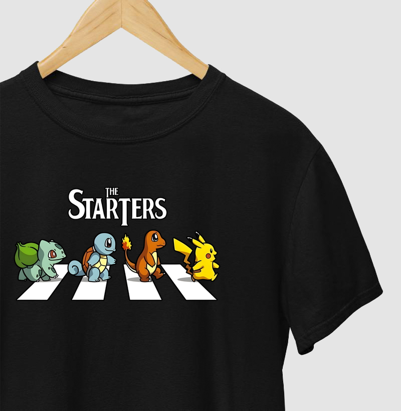 Camiseta Pokémon - The Starters