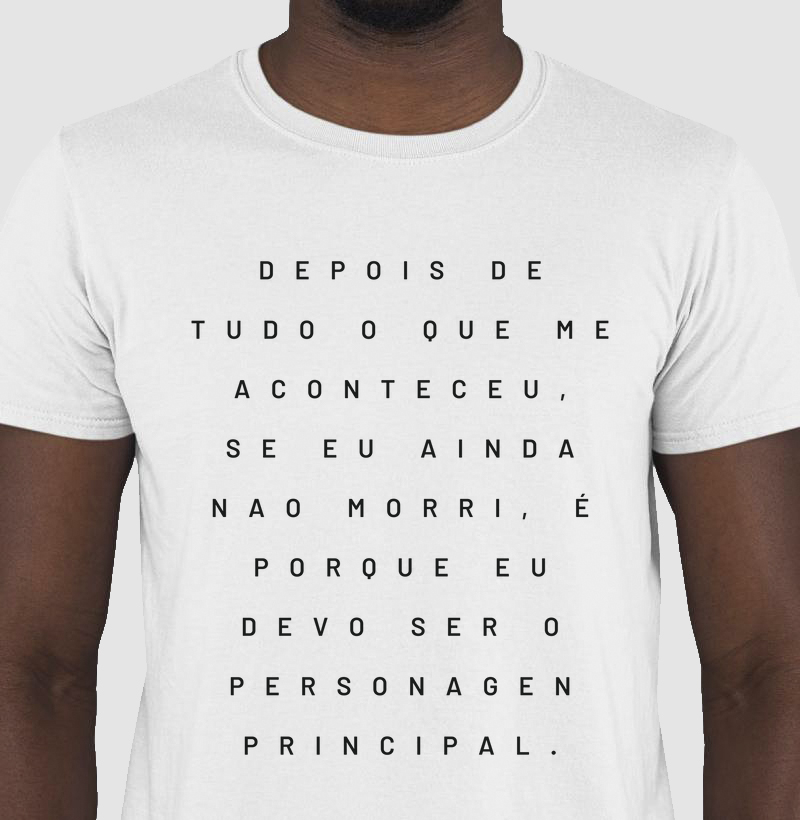 Camiseta - Personagem Principal