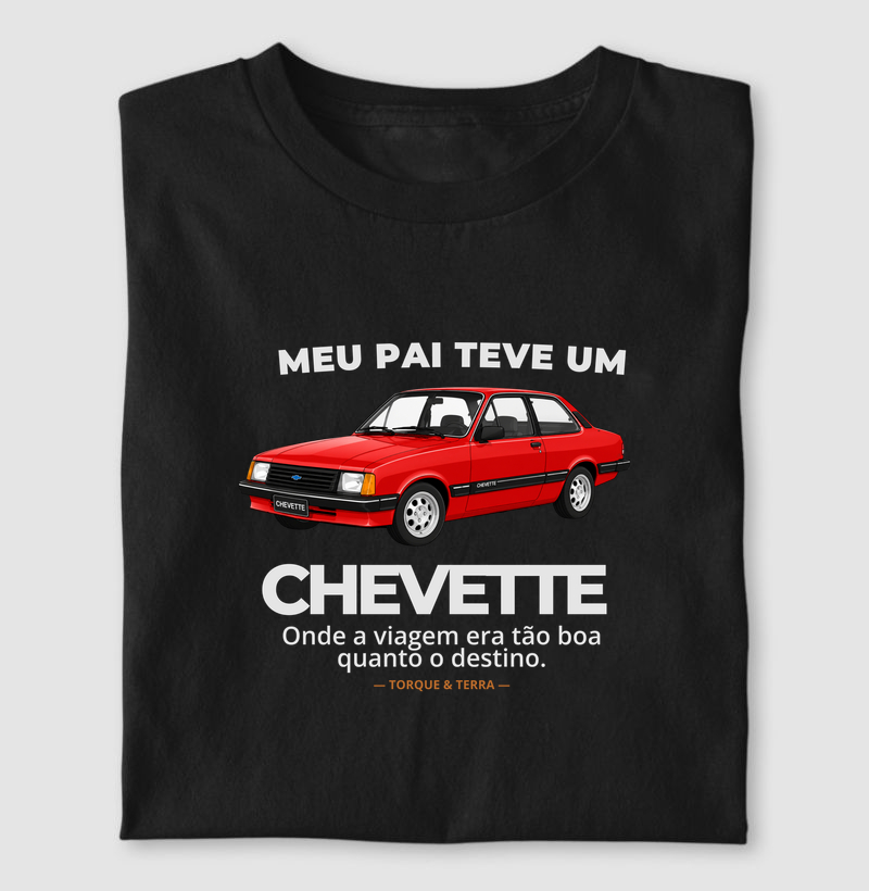Meu pai teve uma - CHEVETTE vermelho