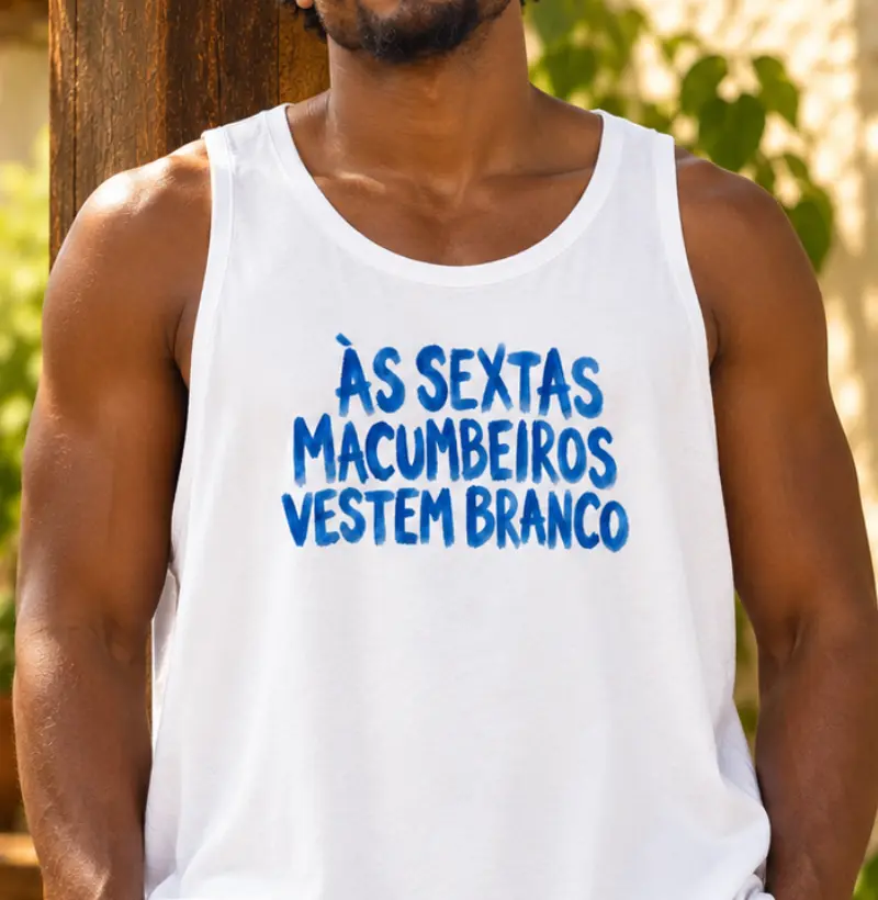 ÀS SEXTAS MACUMBEIROS VESTEM BRANCO - Regata