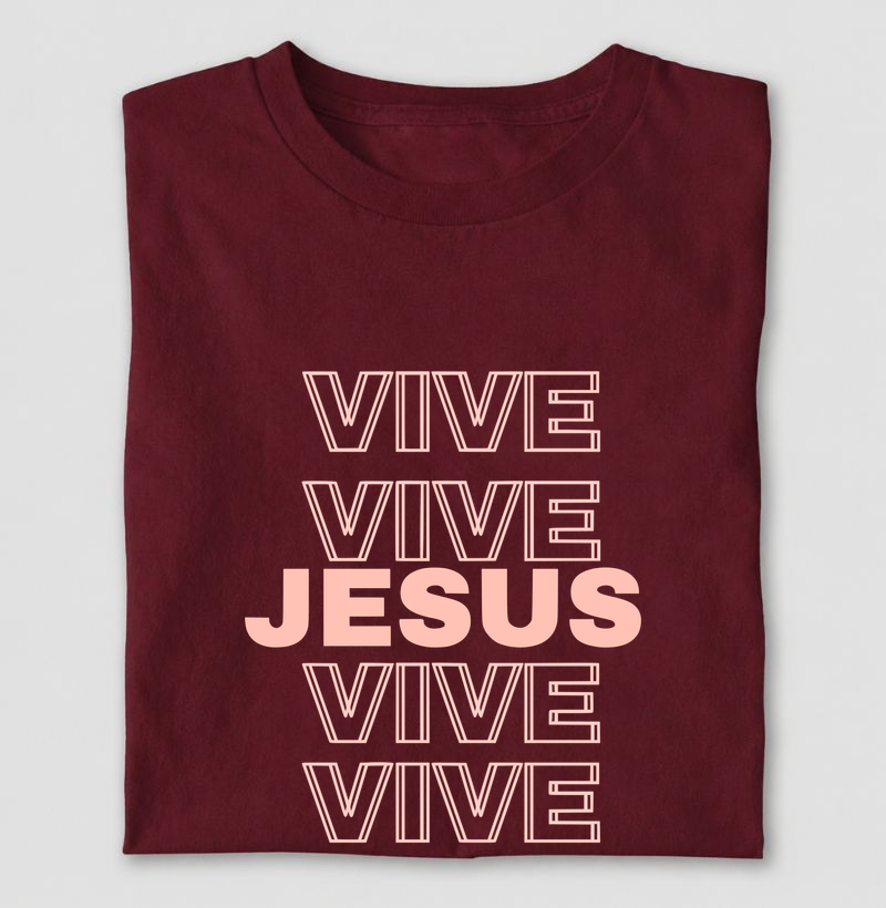 Camiseta Masculina Jesus Vive