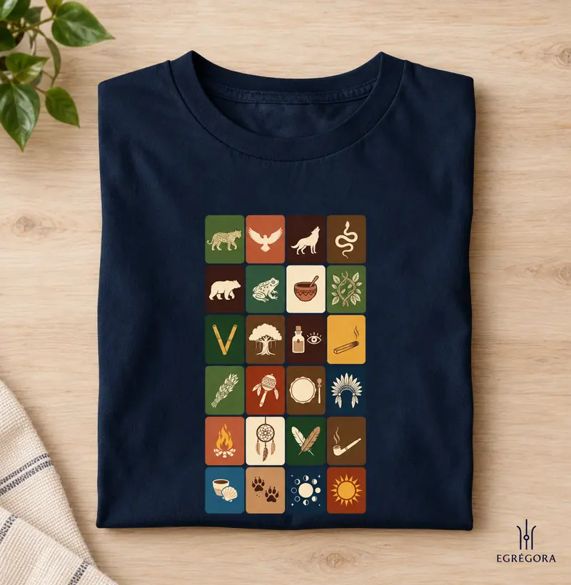 Saberes da Terra - Algodão Peruano - Camiseta Algodão Peruano