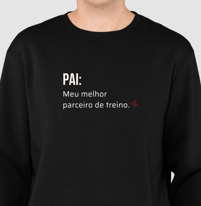 Pai: meu melhor parceiro de treino