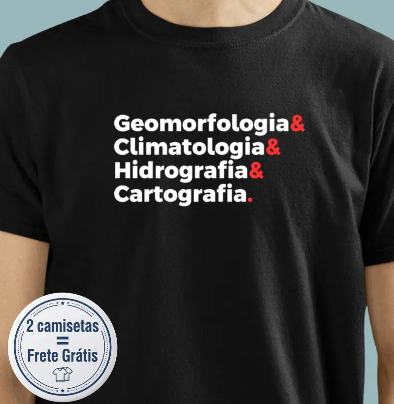 Camiseta Premium Geografia