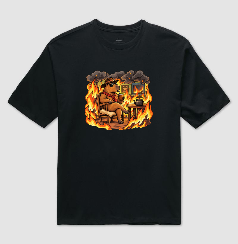 Tudo Sob Controle - Camiseta Oversized