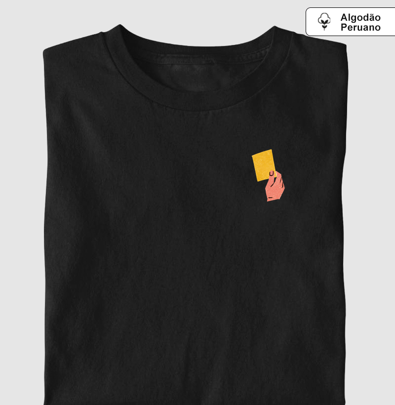 RIP - Cartão Amarelo - Camiseta Algodão Peruano