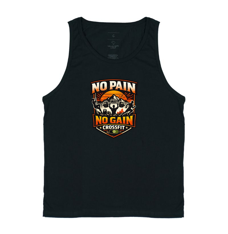 Camiseta CrossFit No Gain