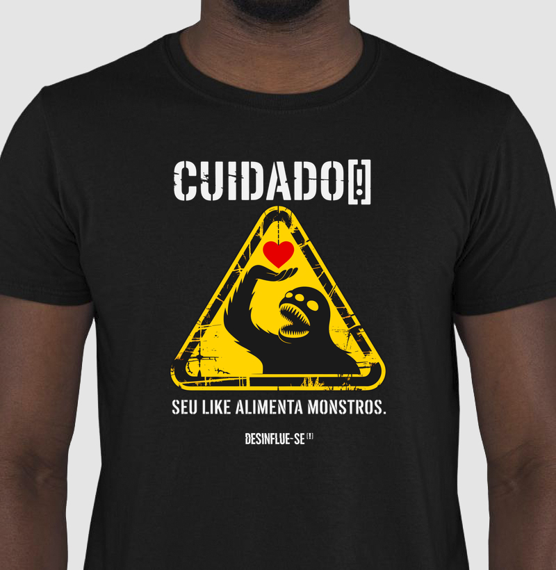 CUIDADO[!] SEU LIKE ALIMENTA MONSTROS.