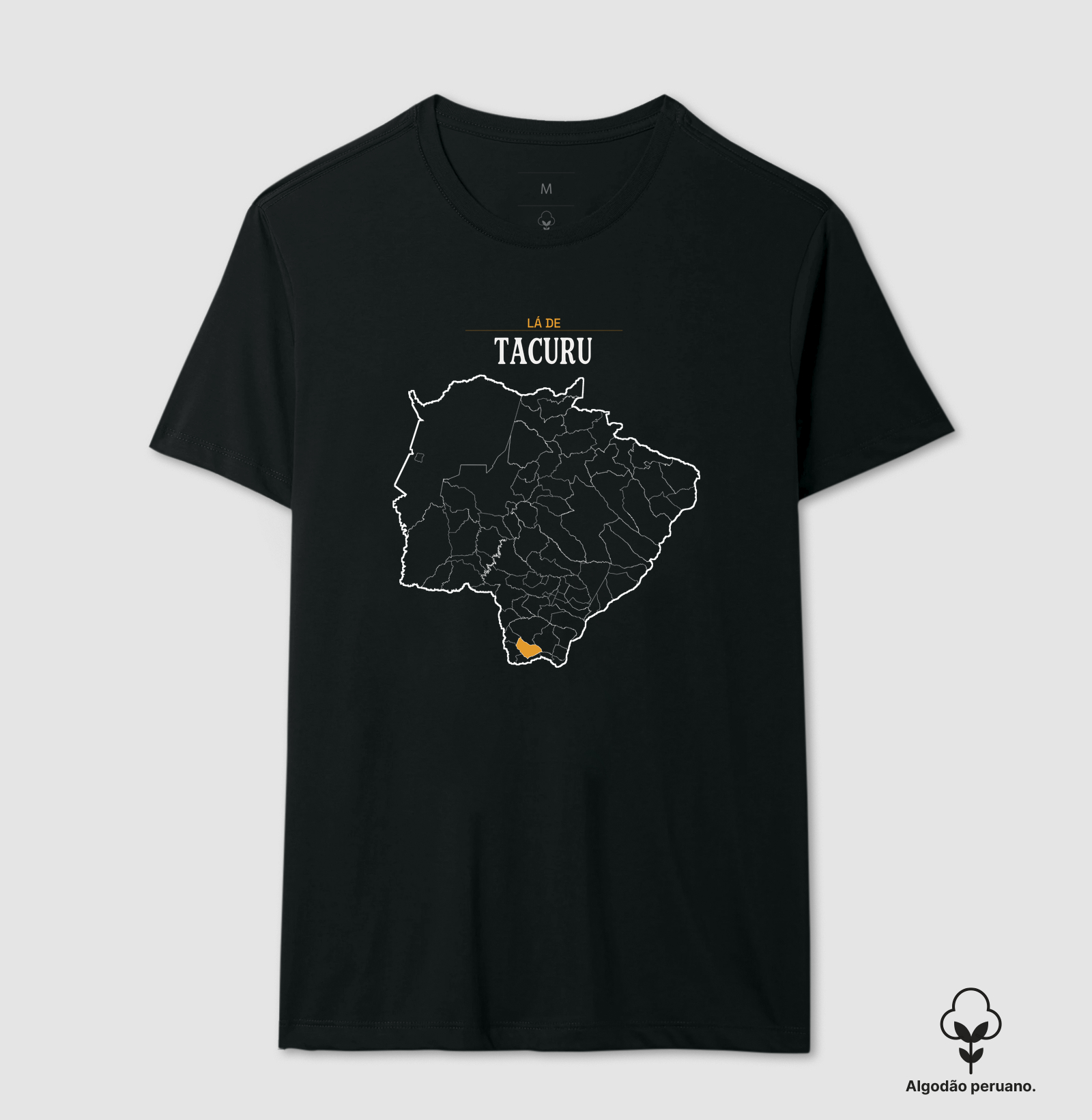 Tacuru | Território MS - Camiseta Algodão Peruano