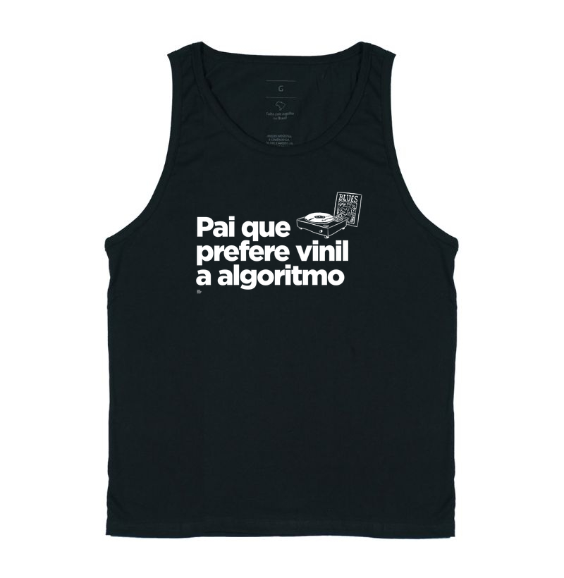 Pai que prefere vinil a algoritmo - BluesJazz