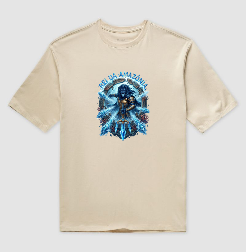 Camiseta Oversized Remo - Rei da Amazônia