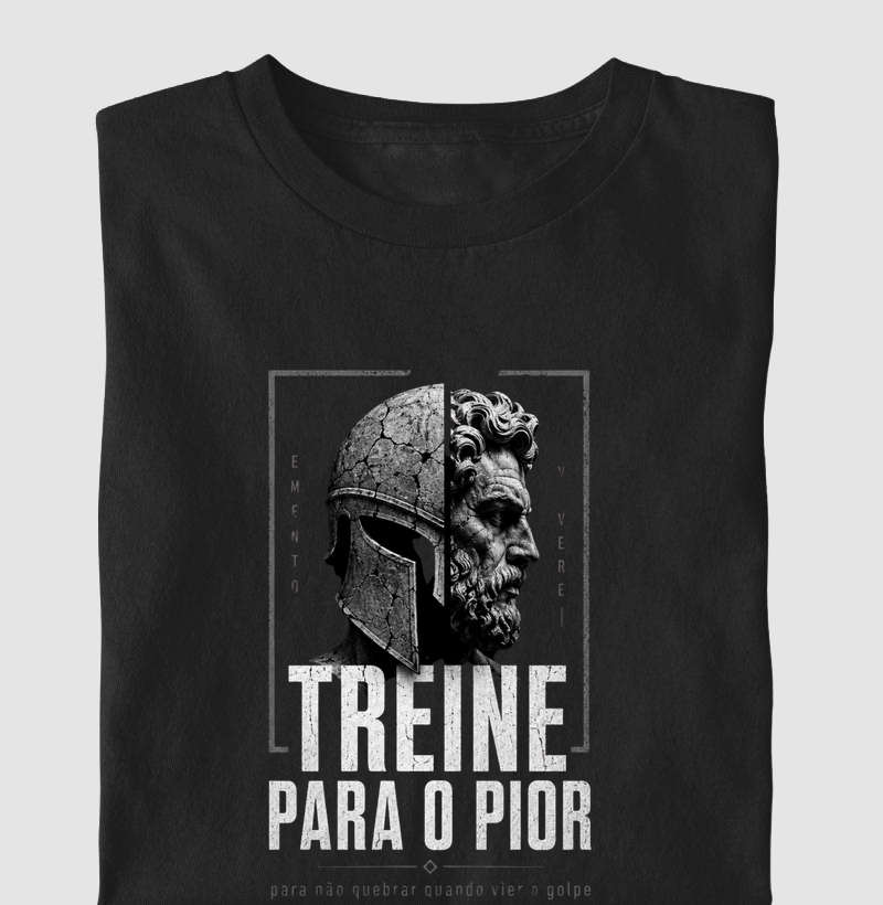 Camiseta Treine Para o Pior