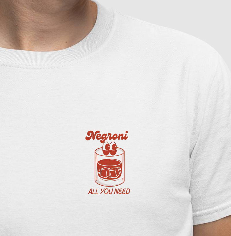 Camiseta Negroni all you need