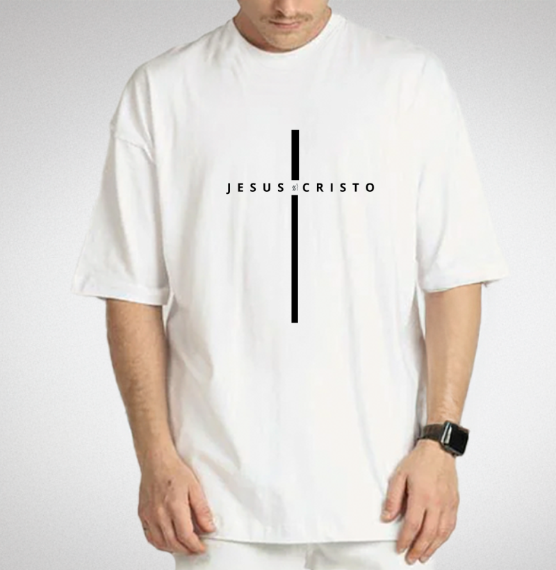 Camiseta Oversized - Jesus Cristo