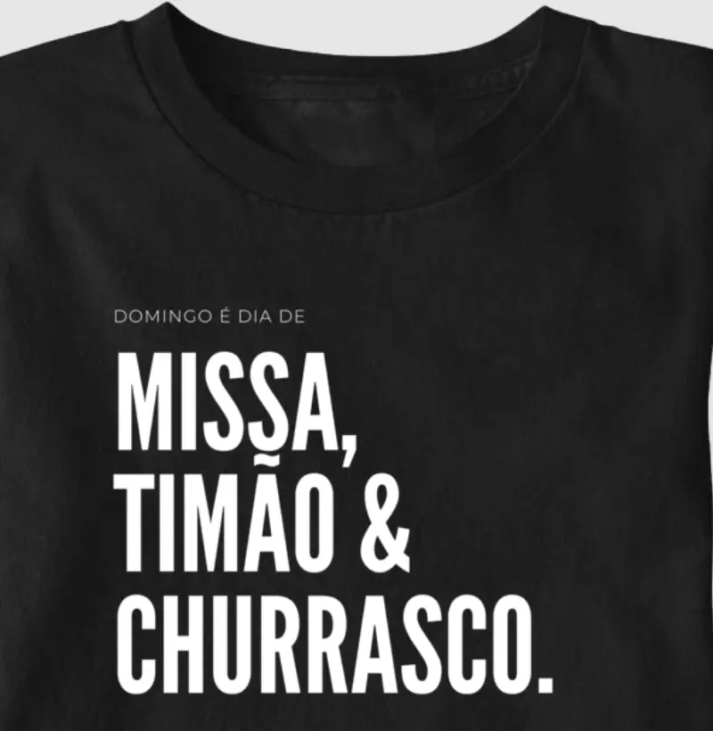 MISSA, TIMÃO E CHURRASCO