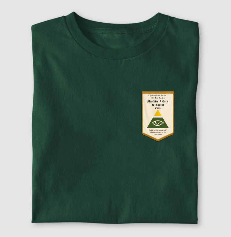 Camiseta ARLS Monteiro Lobato de Santos Nº 886 - Mr. GADU 2