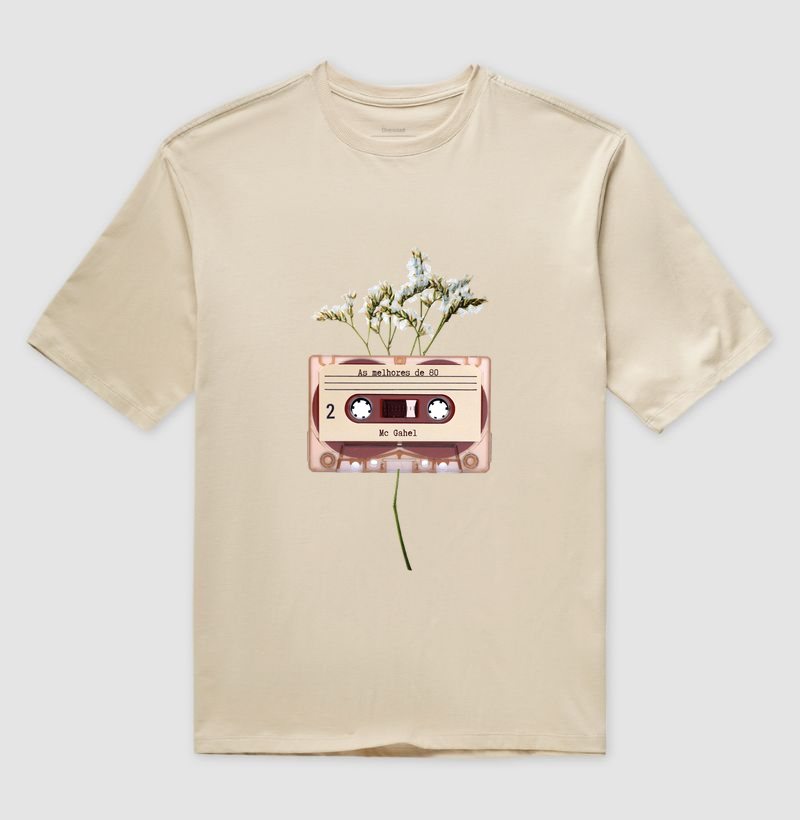 Camiseta Oversized - As Melhores dos Anos 80