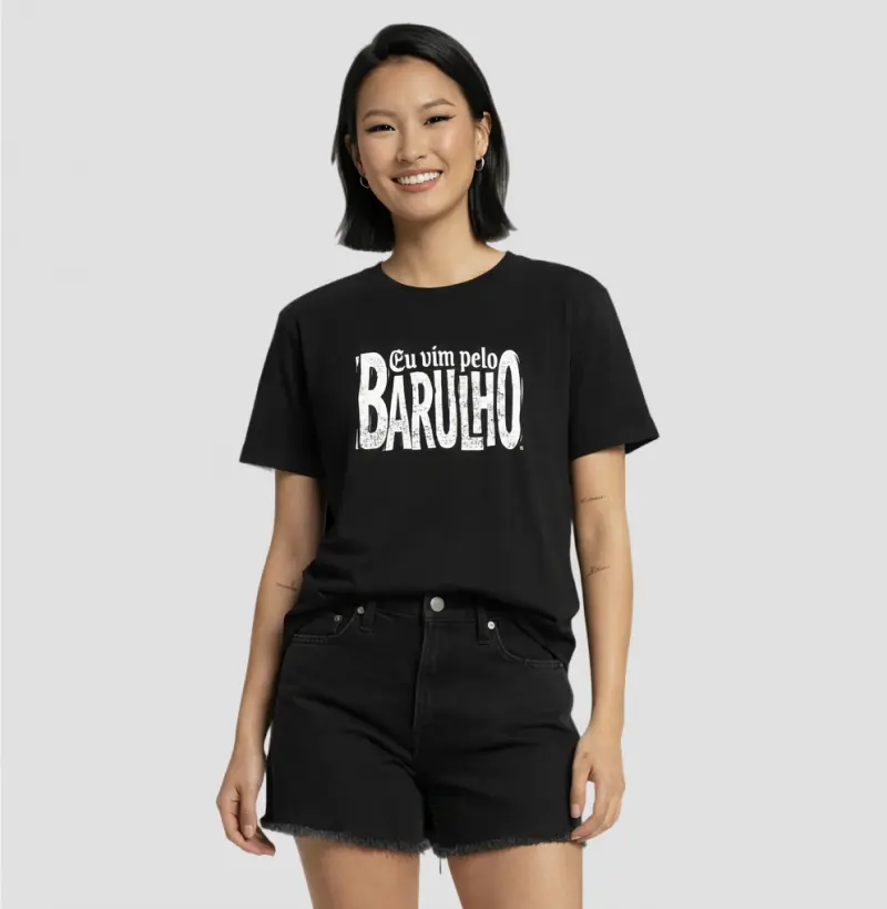 Camiseta Eu Vim Pelo Barulho | Últimas Palavras