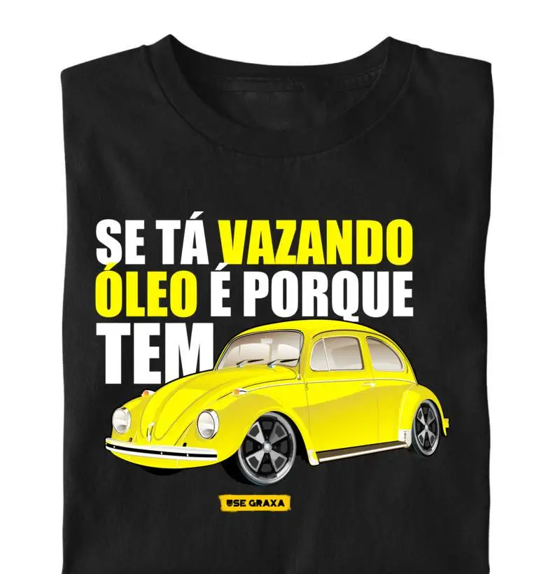 Vazando Óleo Fusca Amarelo 914