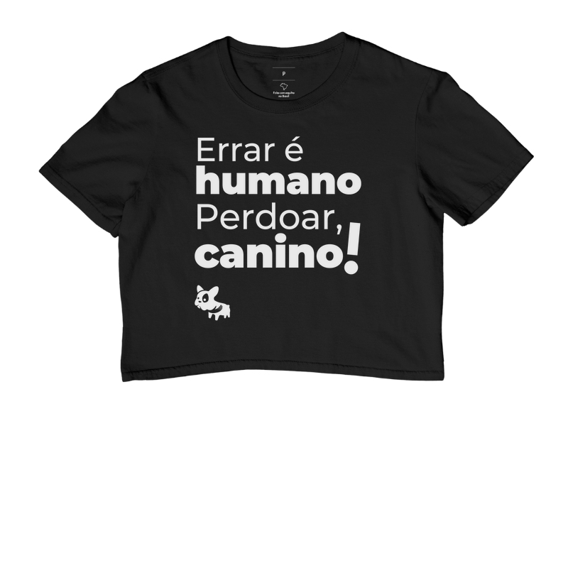 Camiseta errar é humano