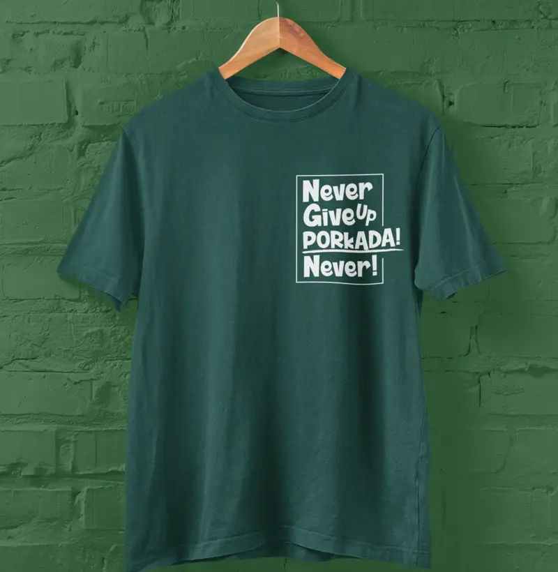 Never give up (Desc. abaixo no PIX)