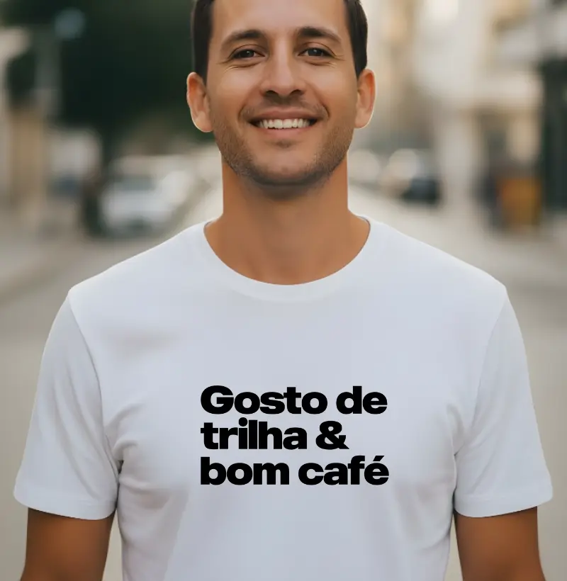Camiseta Alma Outdoor | Trilha & Bom Café