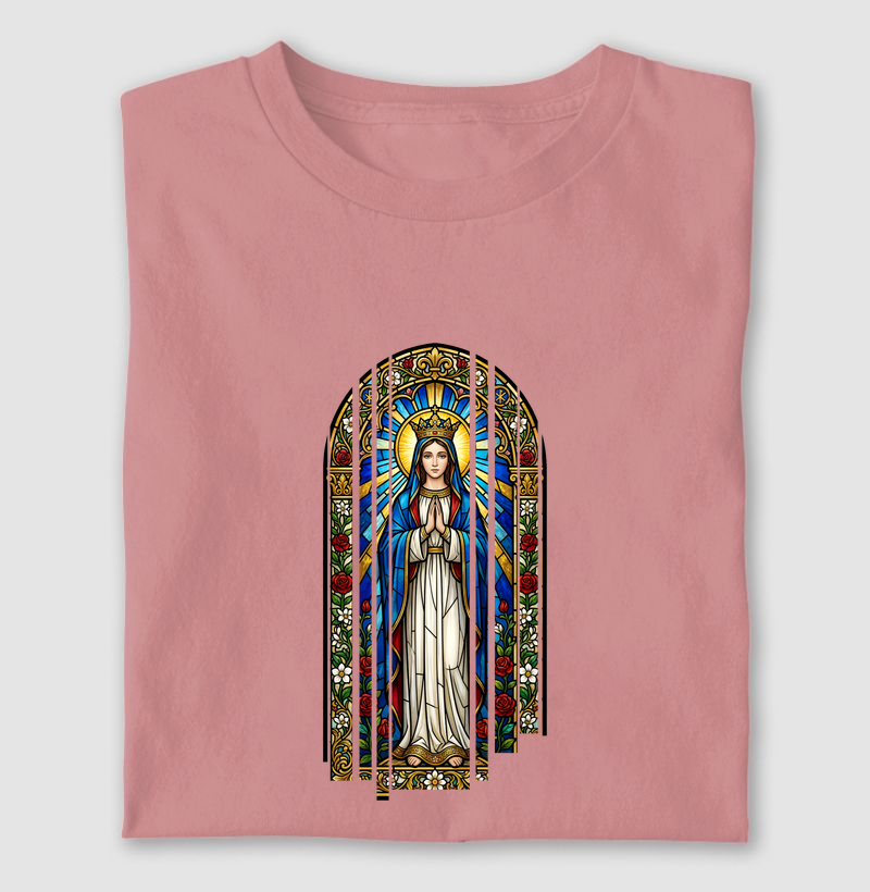 Camiseta Vitral Nossa Senhora