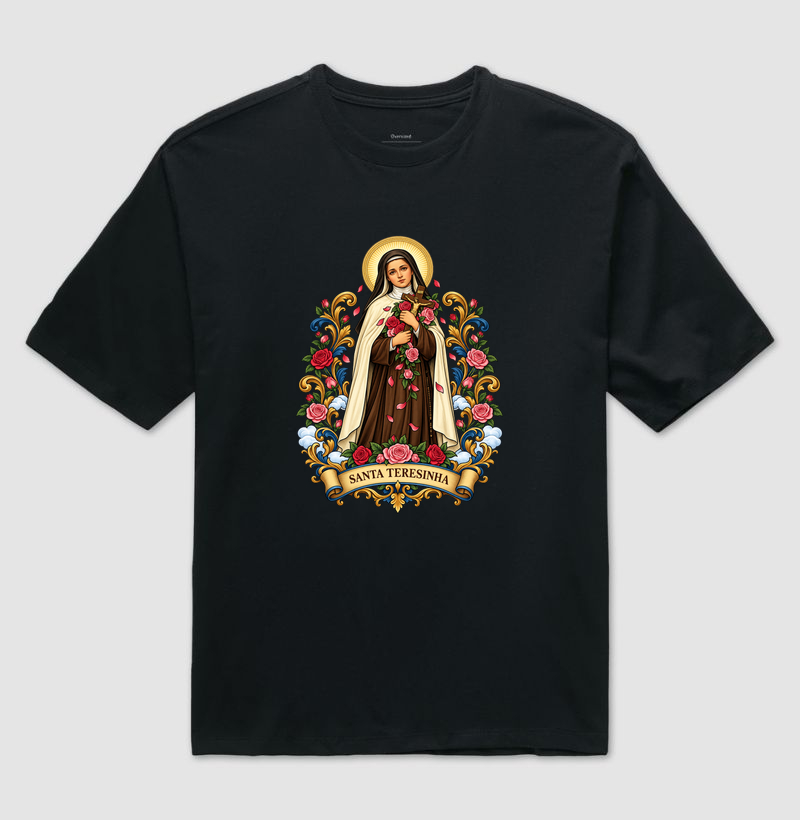 Santa Teresinha - Camiseta Oversized