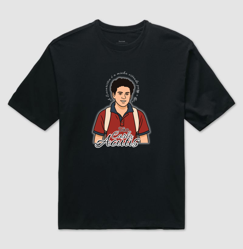 Camiseta São Carlo Acutis 