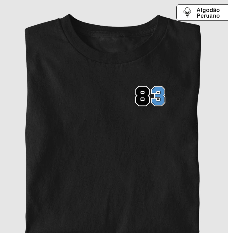 RIP - 83 - Camiseta Algodão Peruano