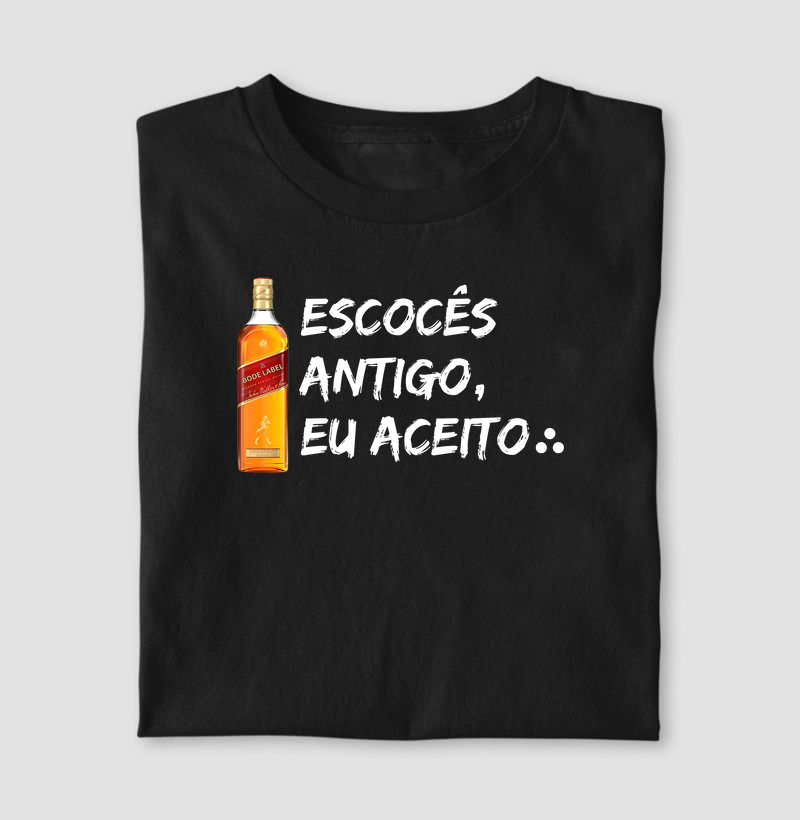Camiseta Bode Label - Escocês Antigo Eu Aceito - Mr. GADU