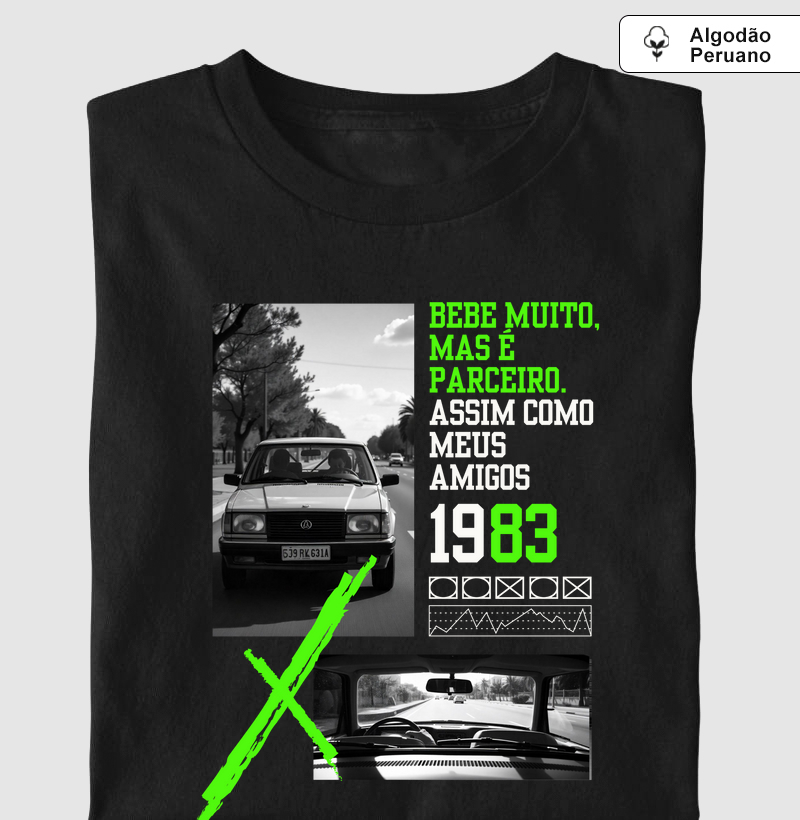 Bebe muito, mas é parceiro