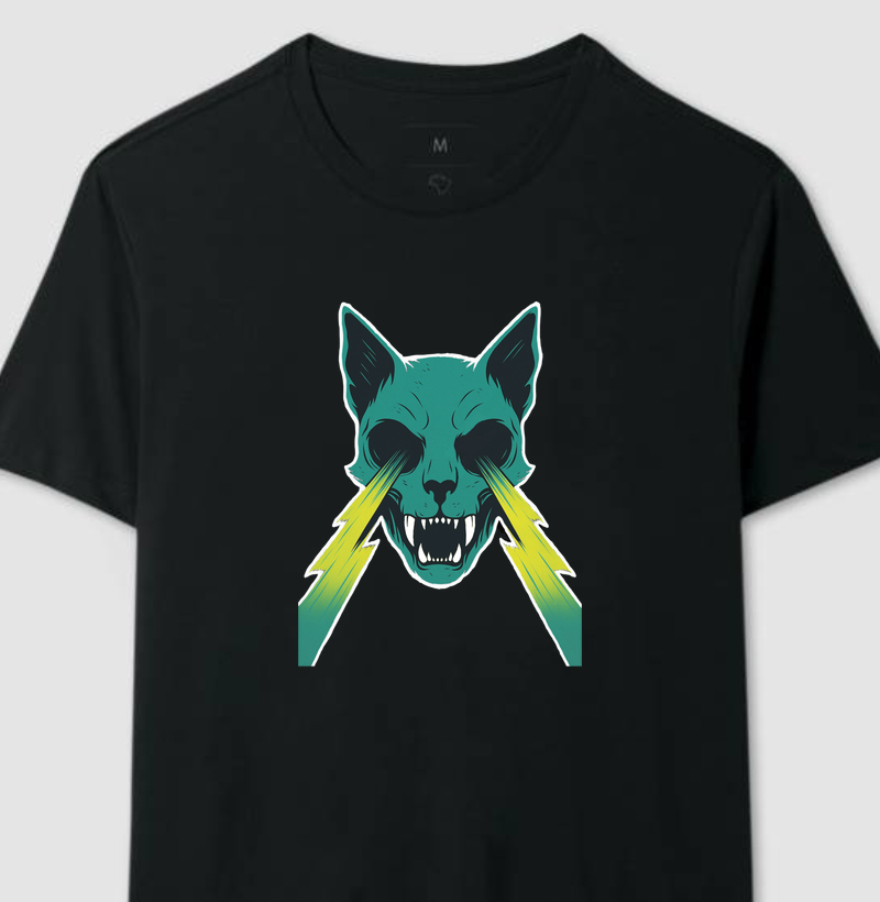 Camiseta O Gato Cósmico 