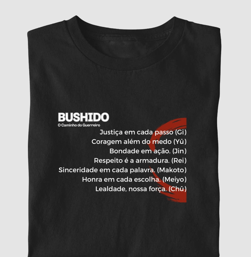 BUSHIDO - 7 Princípios em frases