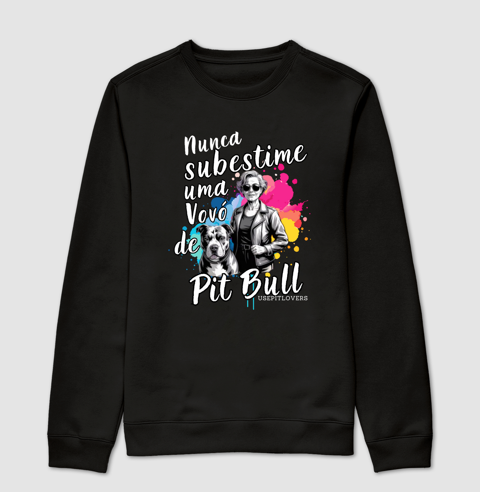 NUNCA SUBESTIME UMA VOVÓ DE PIT BULL