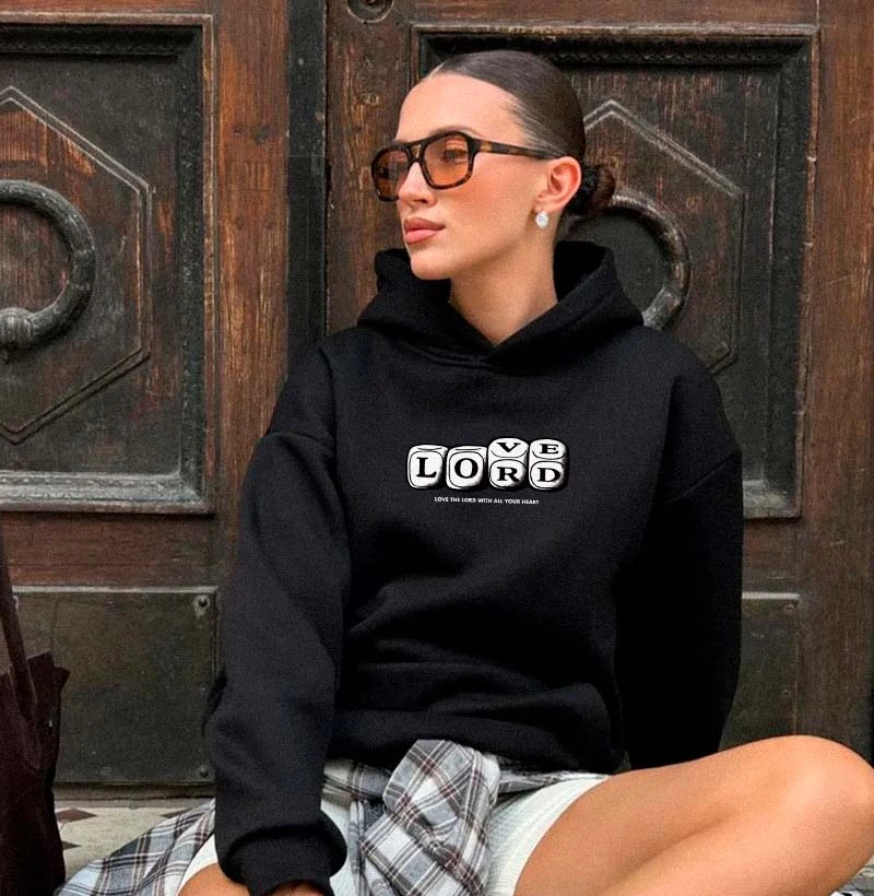 Moletom Com Capuz Love Lord