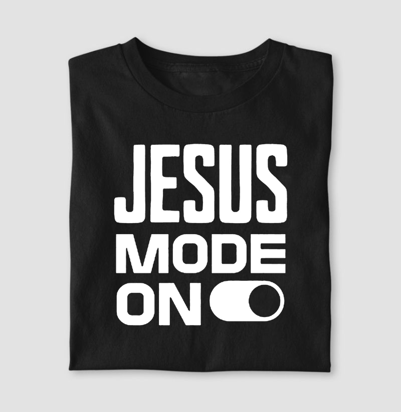 Camiseta - Jesus Mode On
