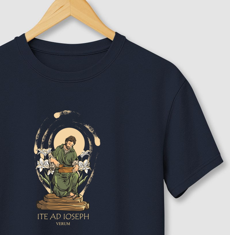 Camiseta São José – Ite ad Ioseph | Camiseta Católica Tradicional Verum