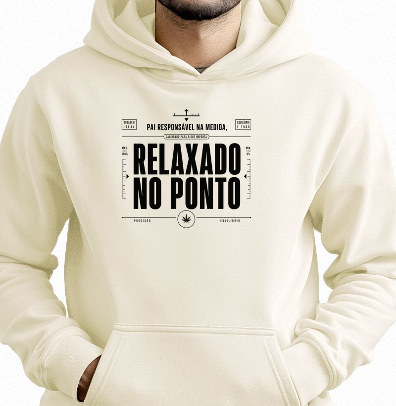 Pai responsável na medida, relaxado no ponto.