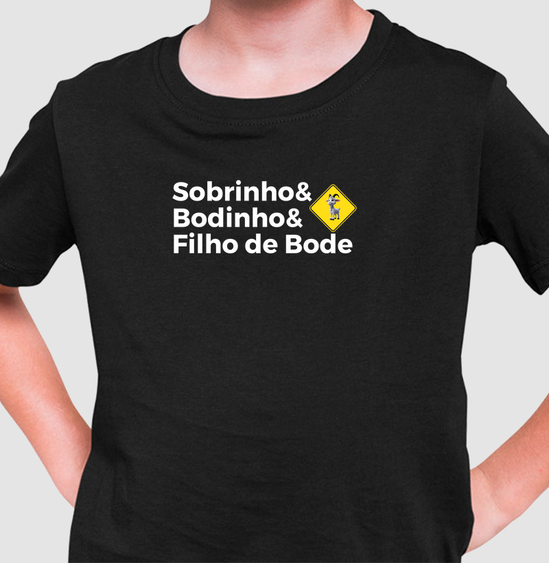 Camiseta Infantil Filho de Bode - Mr. GADU