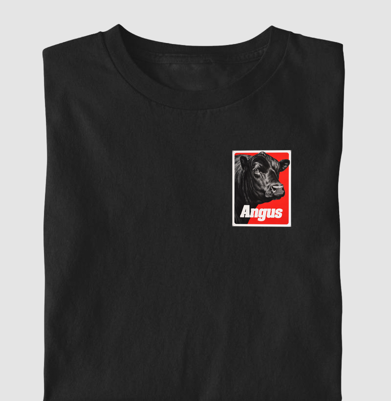Angus - Card - Camiseta Infantil