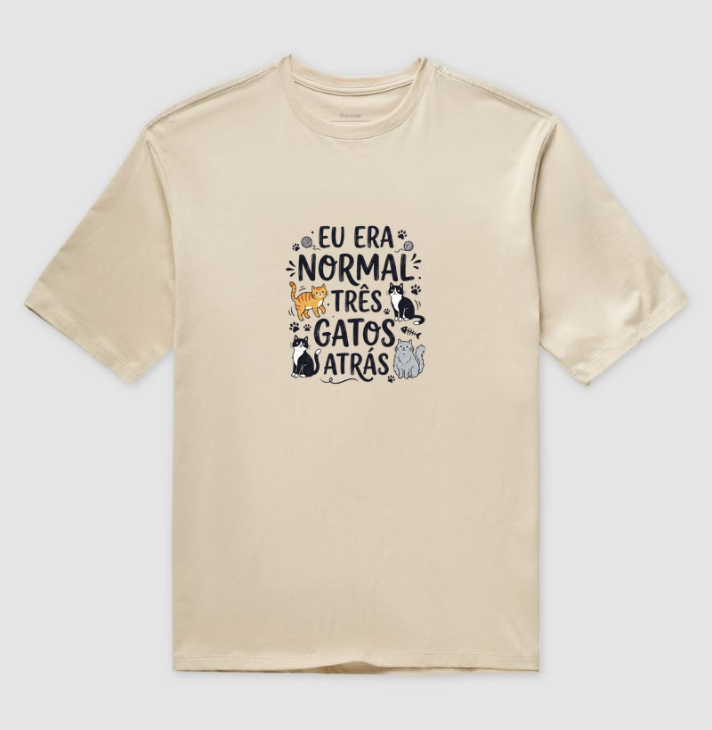 Eu era normal três gatos atrás