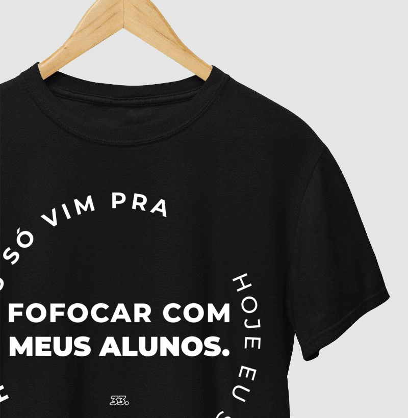 Fofocar com meus alunos