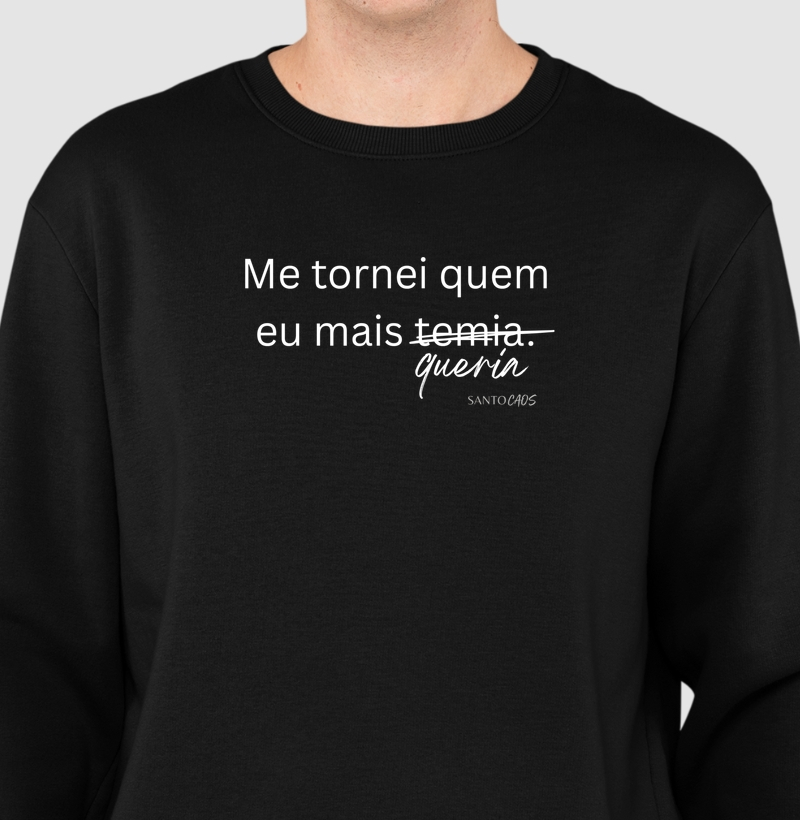 Camiseta "Metamorfose Real": Do Medo ao Desejo