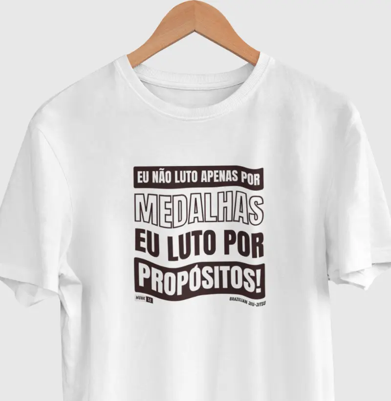 Eu não luto apenas por medalhas, eu luto por propósitos.